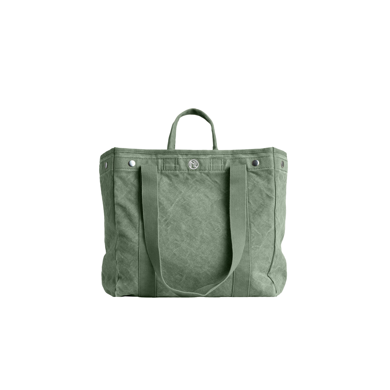 Washed Canvas Utility Tote