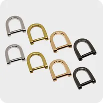 Metal D-Buckle