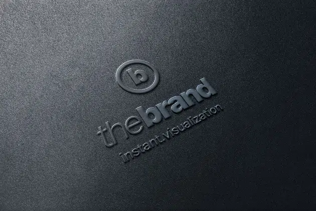 Embossed Logo