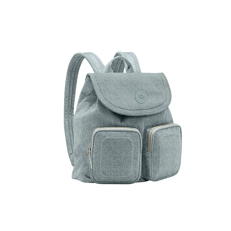 double pockets flap backpacks