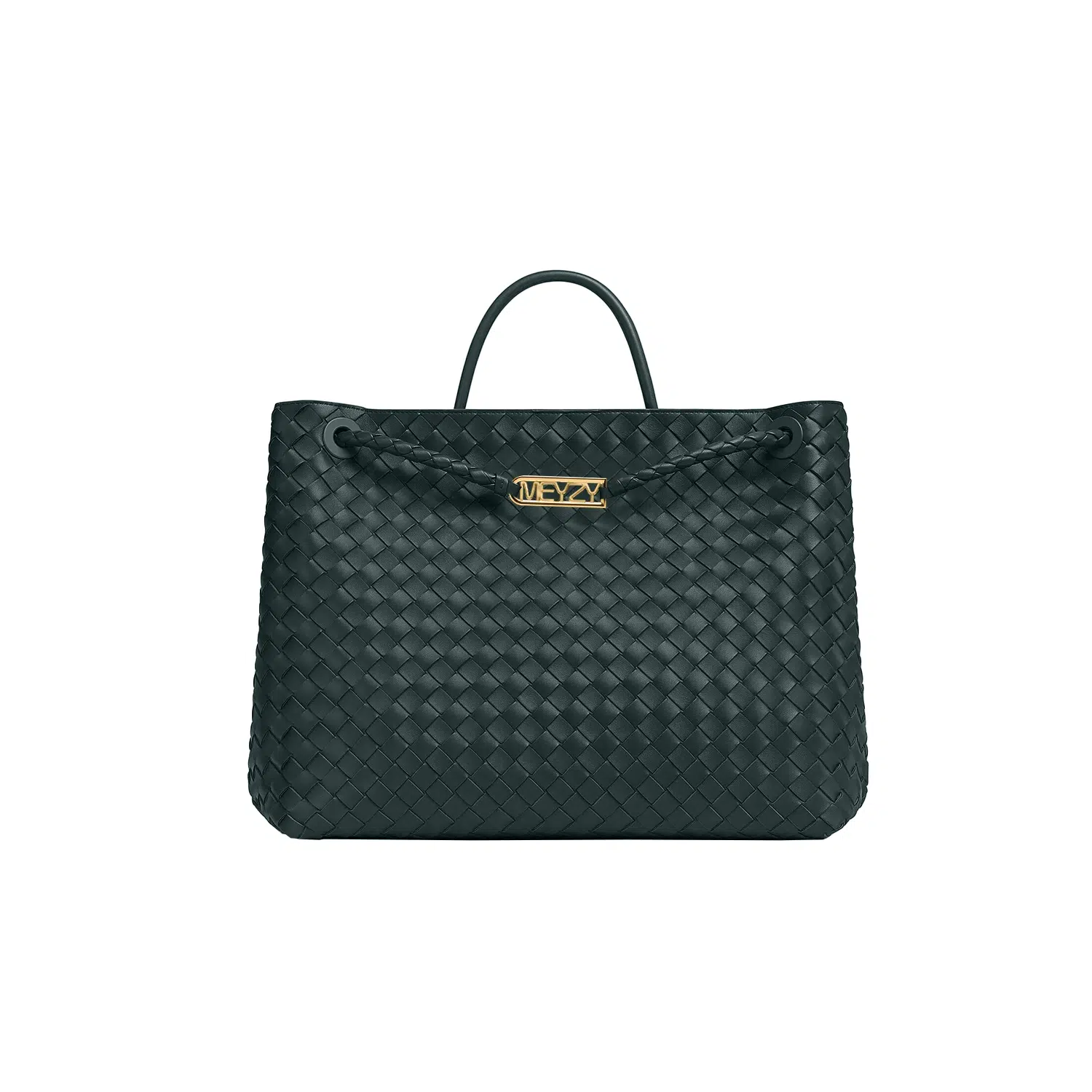weave leather handbags