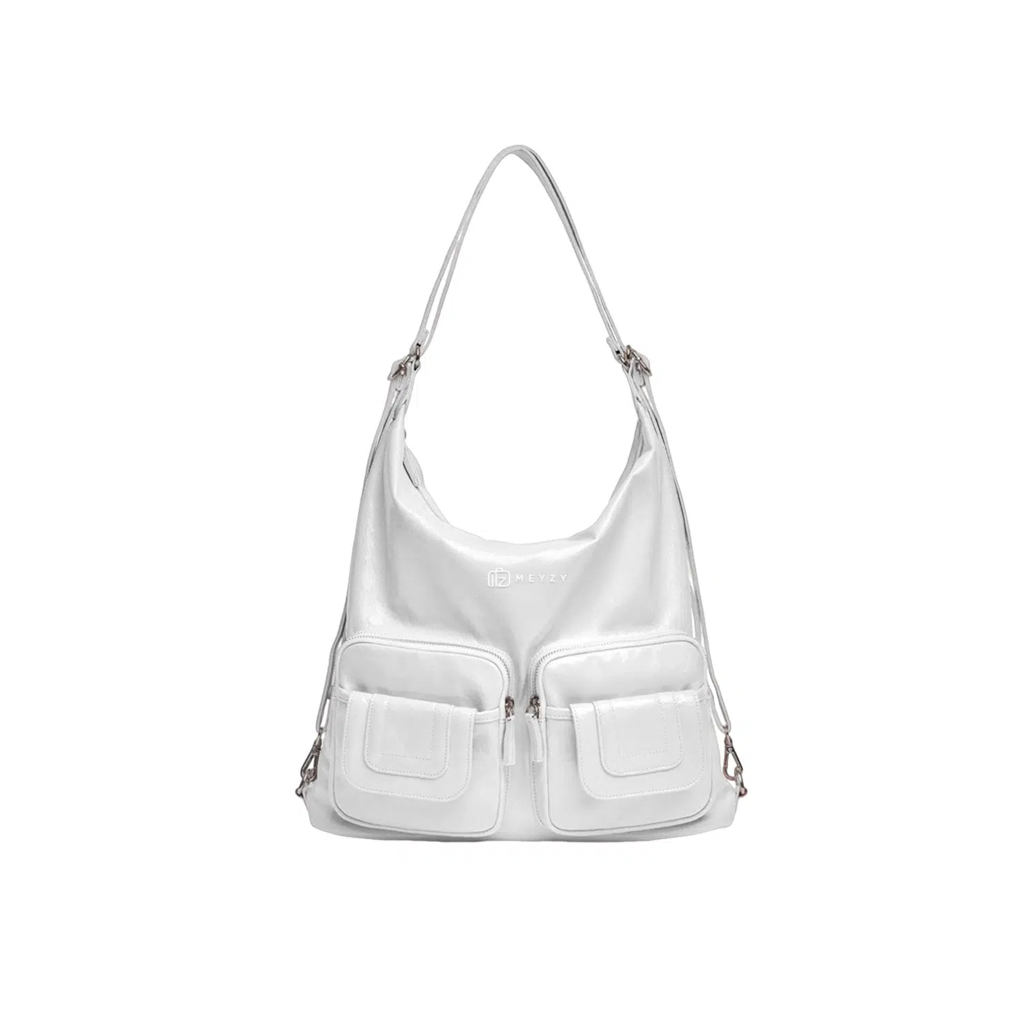 double front pockets handbags