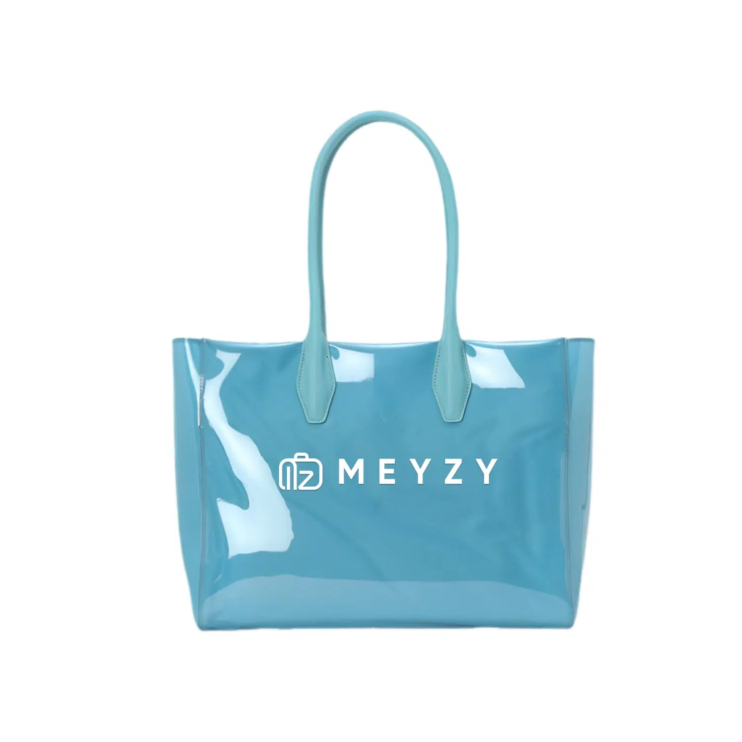 pvc and leather tote bags