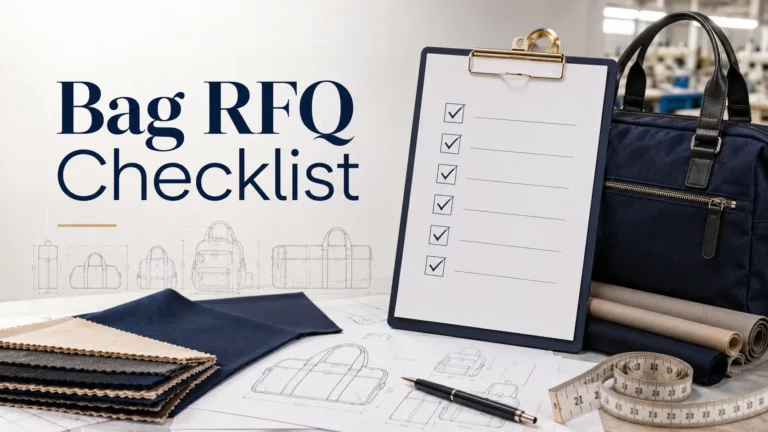 Bag RFQ Checklist